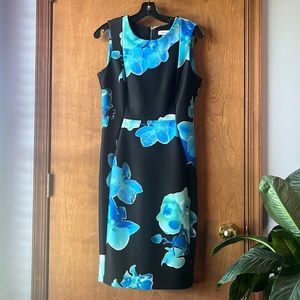 Floral Calvin Klein dress